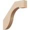 Ekena Millwork 3-inch W x 18-inch D x 18-inch H Del Monte Rough Cedar Woodgrain TimberThane Knee Brace, Primed BRCUR03X18X18DELRCPR - alternate 1